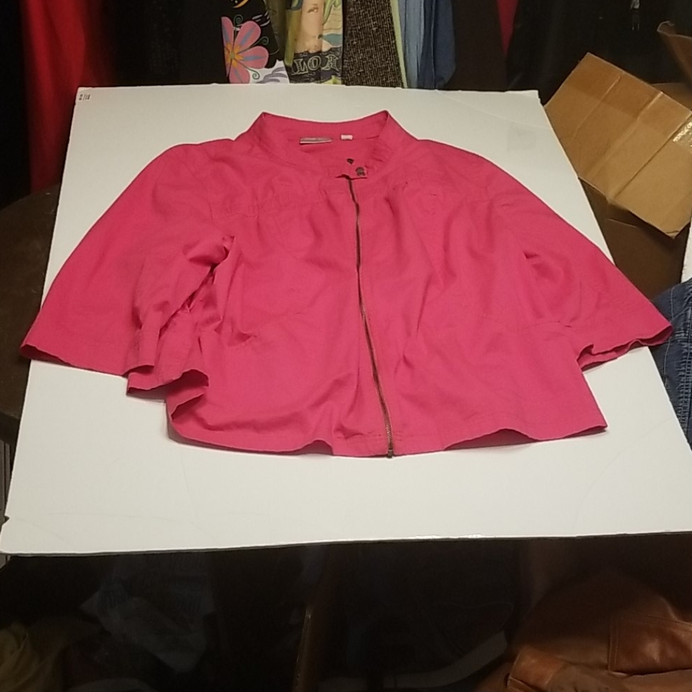 Avenue size 30/32 pink Jacket.